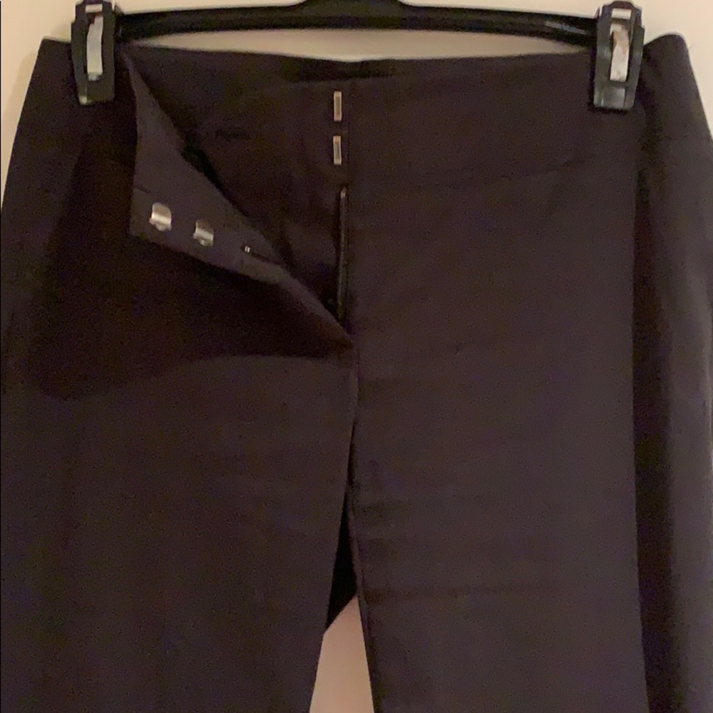 Theory size 0 bootcut comfortable cotton/ nylon